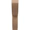 Ekena Millwork 2"W x 10"D x 10"H Thin Crestline Rough Cedar Woodgrain TimberThane Corbel, Primed Tan CORUR02X10X10CRERCPR - alternate 2